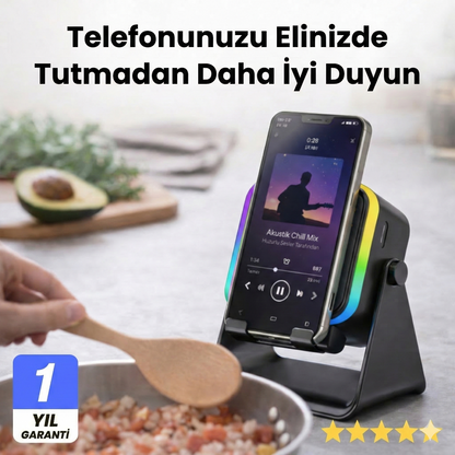 Velvio 3'ü 1 Arada Telefon İndüksiyonlu Hoparlör